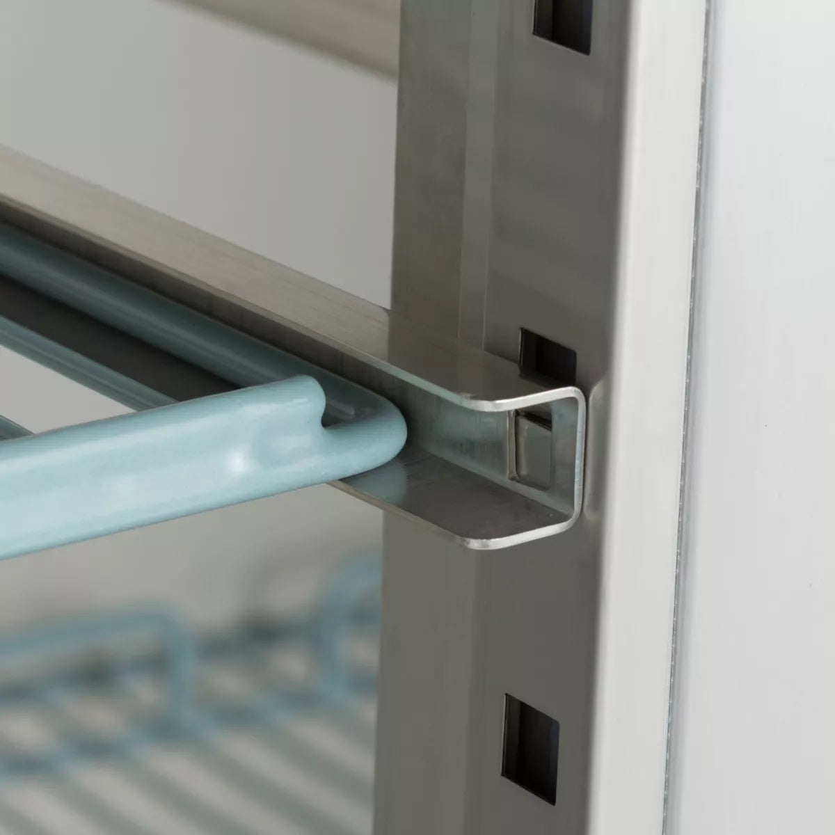 MAXIMA Gastro Kühlschrank - 1200 l - 6 Einstellbare Regale (2/1 GN) - auf Rädern - inkl. Regale