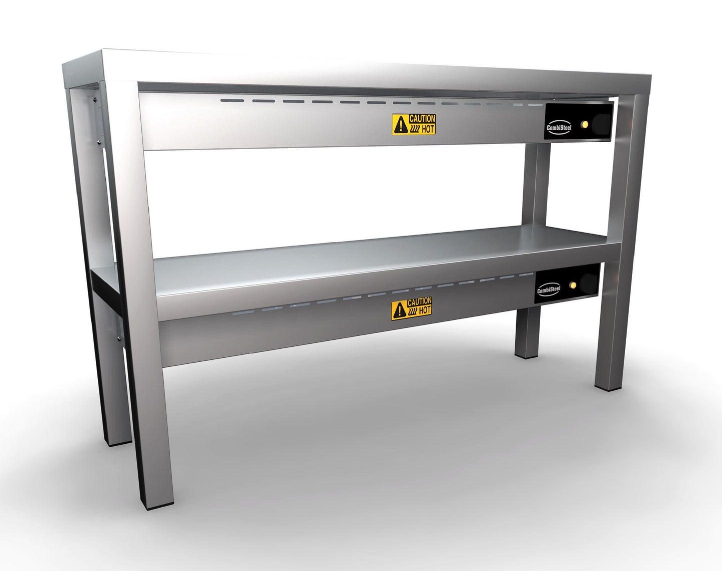 COMBISTEEL AUFSATZBORD KERAMISCH BEHEIZT 2 STUFIG 1000 6 HEATERS OF 250W
