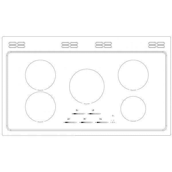 STOVES RICHMOND Deluxe S900 EI INDUKTION CB Antracite