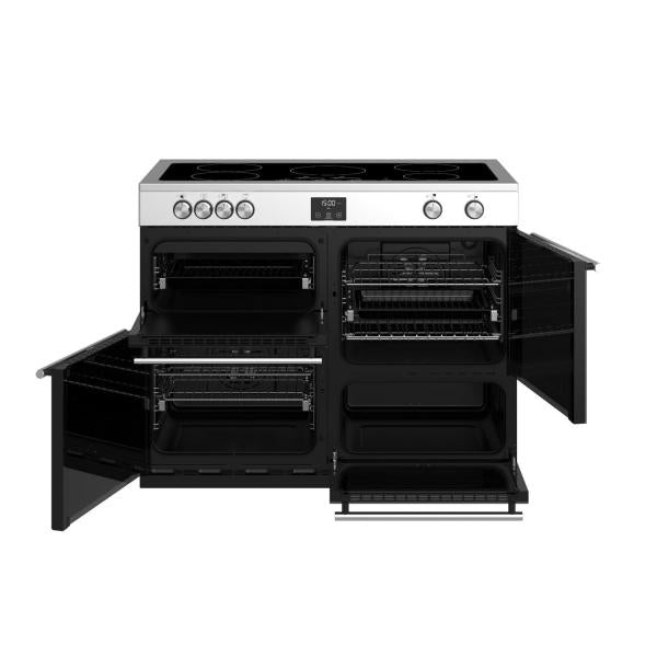 STOVES PRECISION S1100 Deluxe EI INDUKTION Edelstahl/Chrom