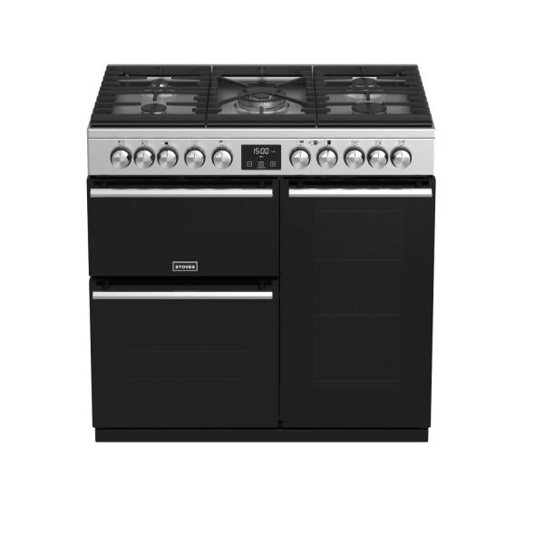STOVES PRECISION S900 Deluxe DF GAS Edelstahl
