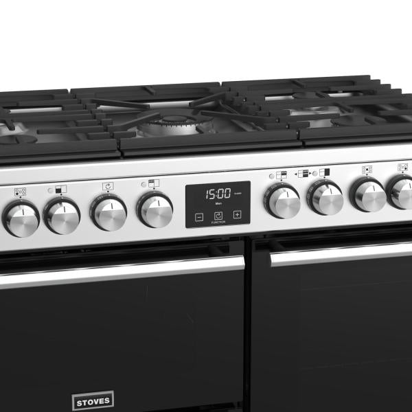 STOVES PRECISION S900 Deluxe DF GAS Edelstahl