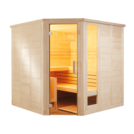 Sentiotec Harvia Komfort Corner Large Massivsauna