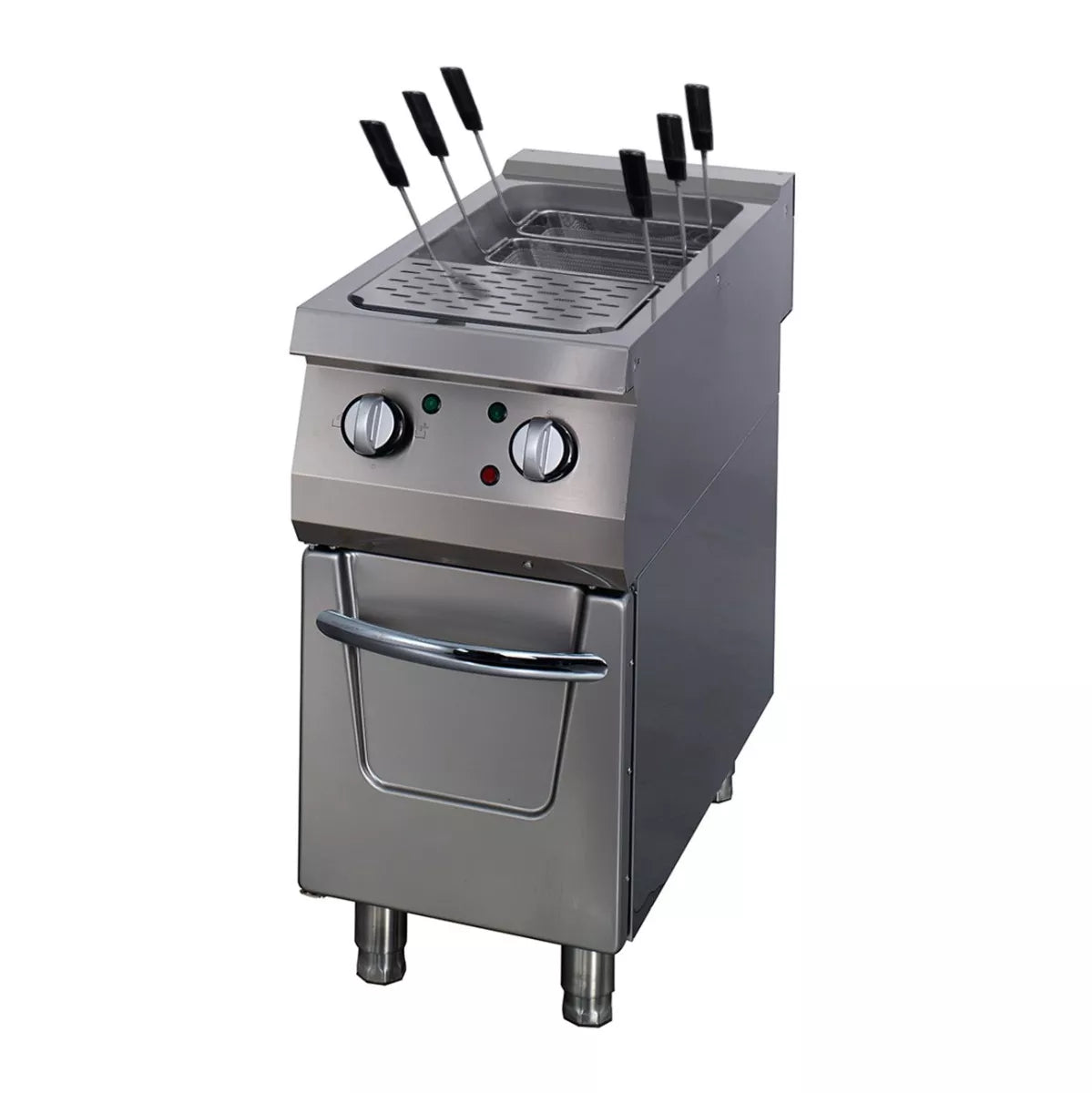 MAXIMA Gastro Premium Nudelkocher - Einzeleinheit - 90 cm Tief - Elektrisch - 400 V