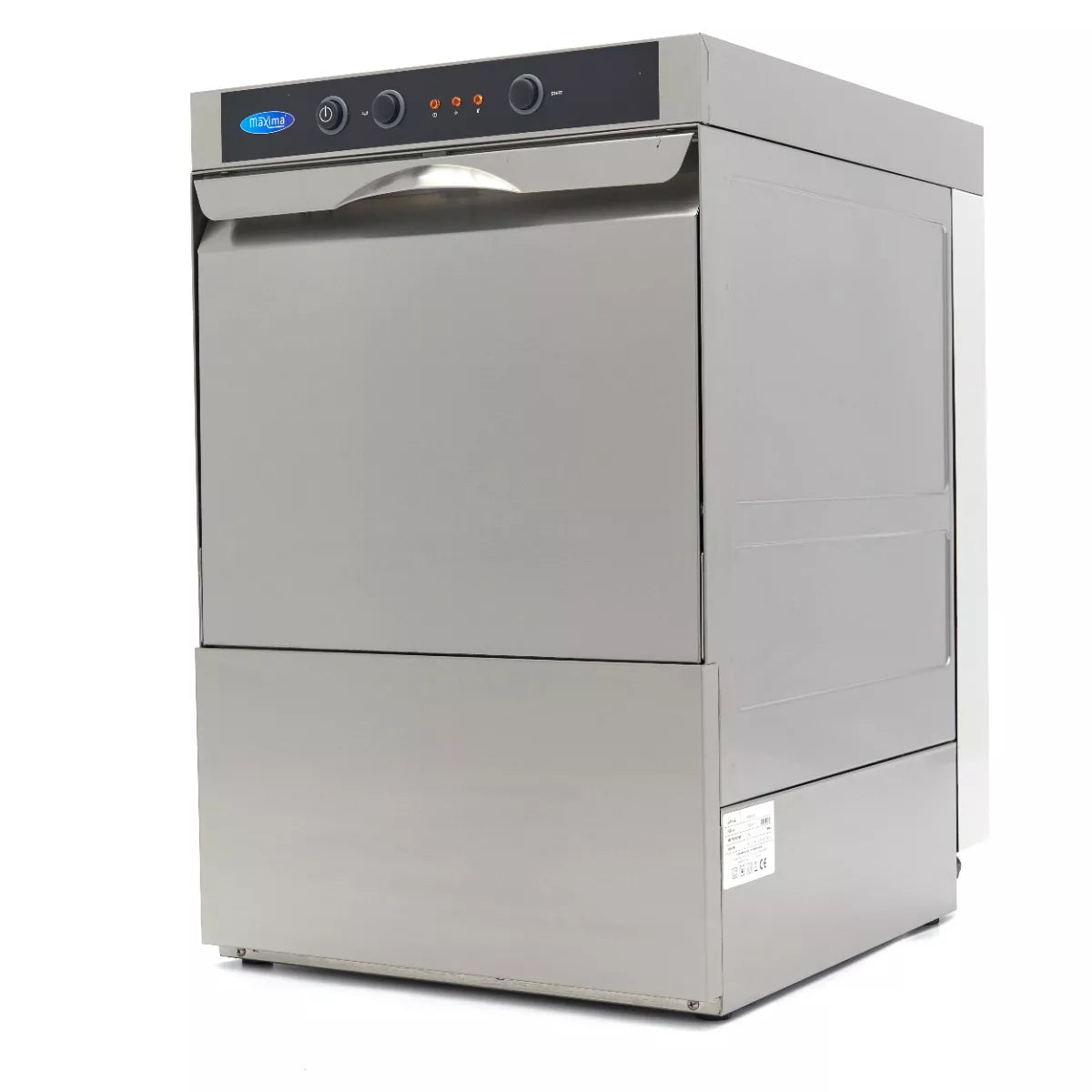 MAXIMA Gastro Geschirrspüler-Unterbau - 40 x 40 cm - mit Spülenhilfepumpe - 230 V