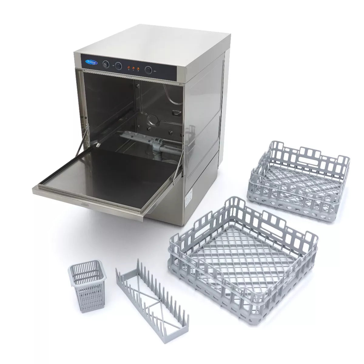 MAXIMA Gastro Geschirrspüler-Unterbau - 40 x 40 cm - mit Spülenhilfepumpe - 230 V
