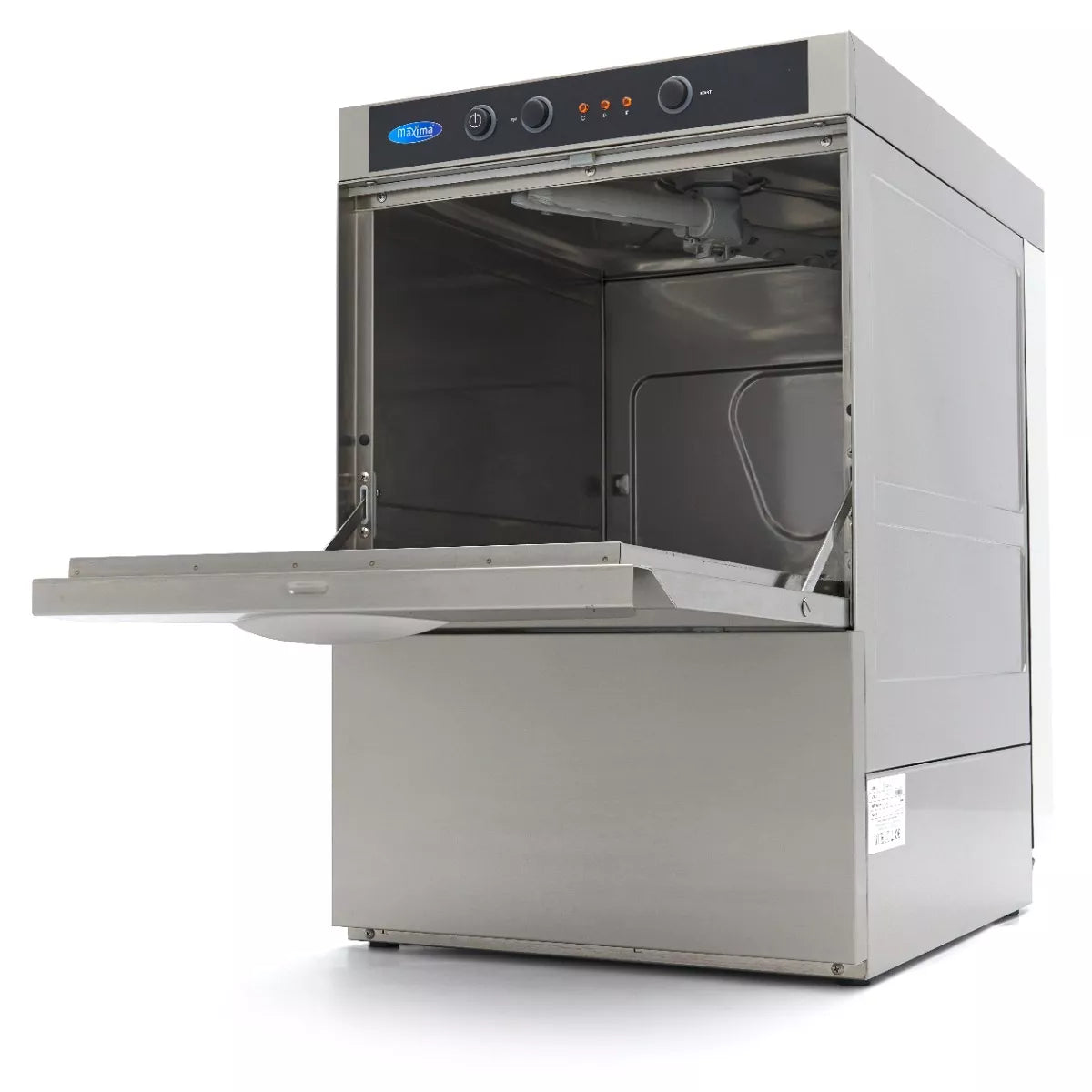 MAXIMA Gastro Geschirrspüler-Unterbau - 40 x 40 cm - mit Spülenhilfepumpe - 230 V
