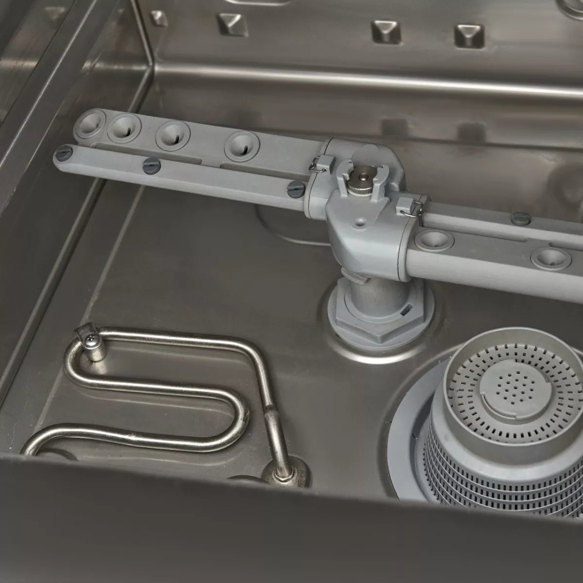 MAXIMA Gastro Geschirrspüler-Unterbau - 40 x 40 cm - mit Spülenhilfepumpe - 230 V