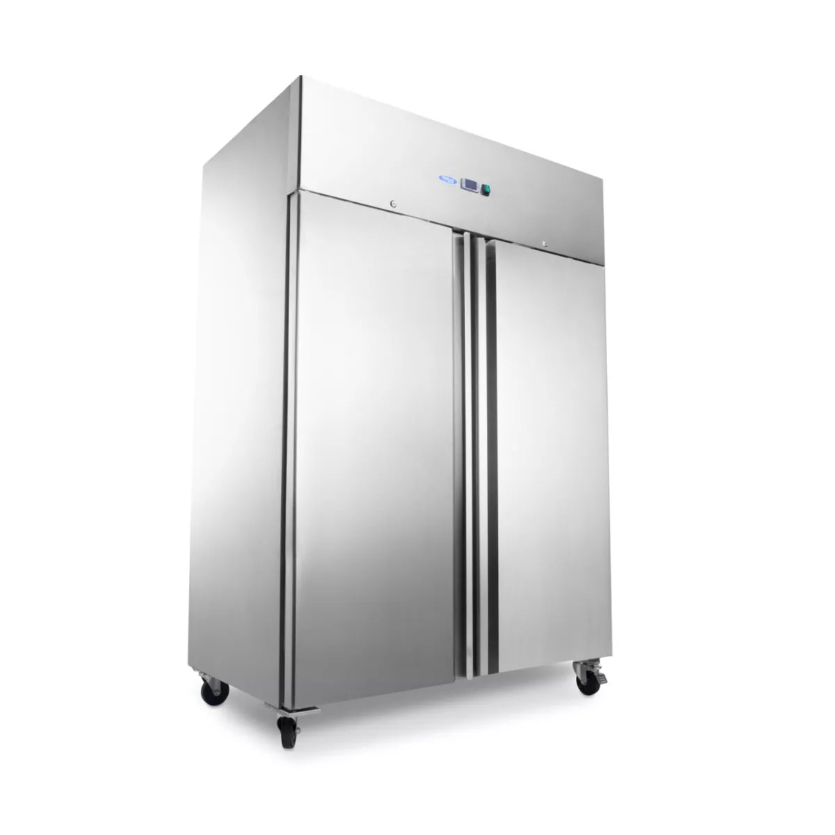 MAXIMA Gastro Gefrierschrank - 1200 l - 6 Einstellbare Regale (2/1 GN) - auf Rädern - inkl. Regale
