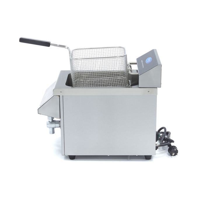 MAXIMA Gastro Fritteuse - 8 l - 2 Körbe - Induktion - mit Ablasshahn