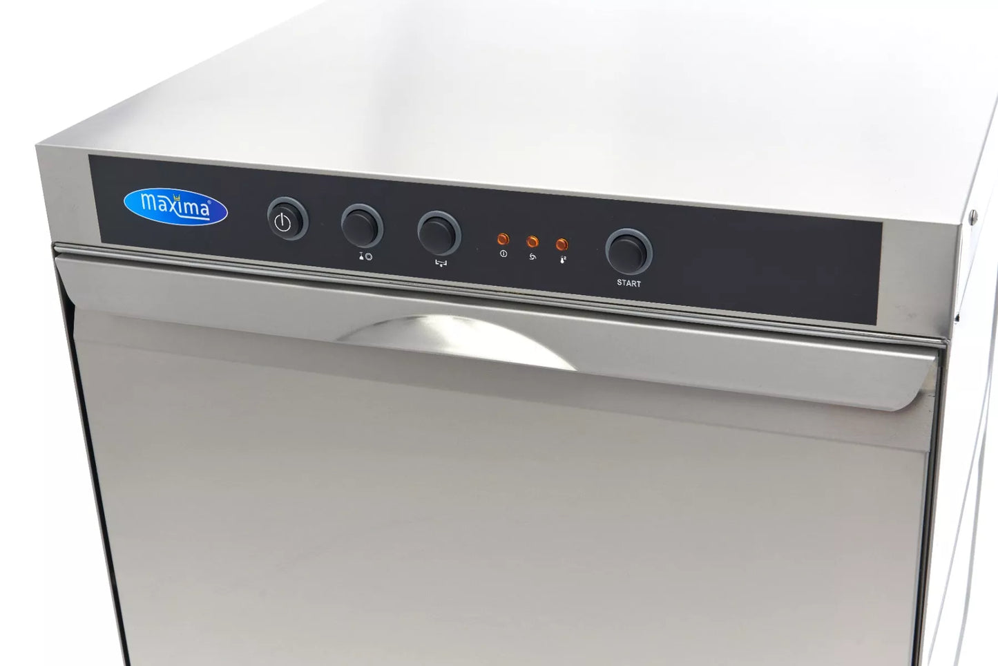 MAXIMA Gastro Geschirrspüler-Unterbau - 50 x 50 cm - mit Abfluss-, Spülenhilfe- und Seifenpumpen - 230 V